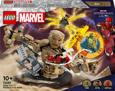 76280 LEGO Super Heroes Marvel Spider-Man mod Sandman: den endelige kamp