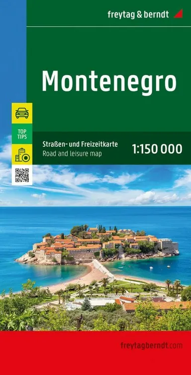 Montenegro Road and Leisure Map