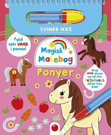 Magisk malebog: Ponyer