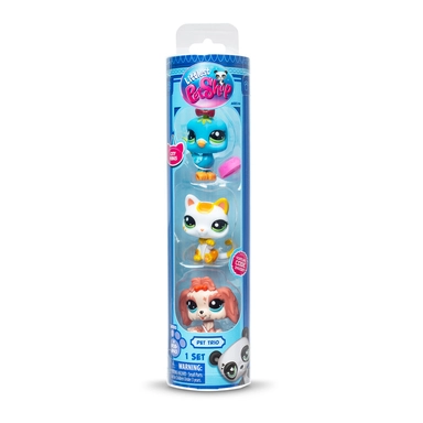Littlest Pet Shop Pet Trio In Tube ass
