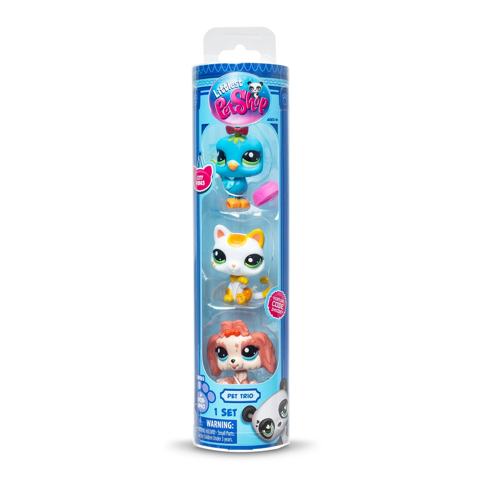 Littlest Pet Shop Pet Trio In Tube ass