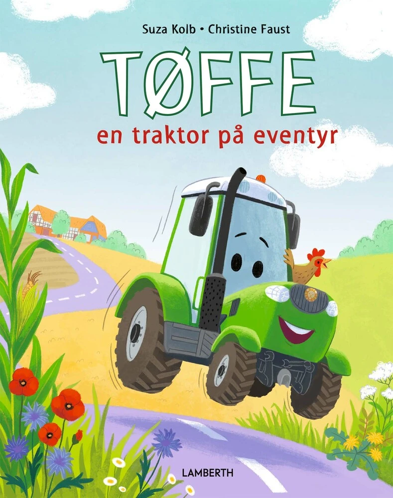 Billede af Tøffe en traktor på eventyr