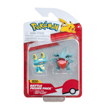 Pokémon Battle Figure 2-PAK Gible & Froakie