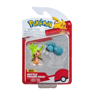 Pokémon Battle Figure 2-PAK Chespin & Beldum