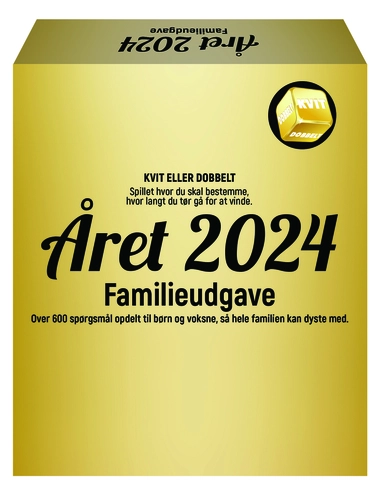 Året 2024 Kvit eller dobbelt