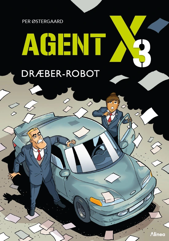 Billede af Agent X3, Dræber-robot, Blå Læseklub
