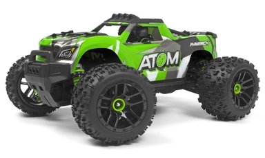 Fjernstyret Maverick Atom 4WD Electric Truck Grøn