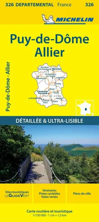 France blad 326: Allier, Puy de Dome