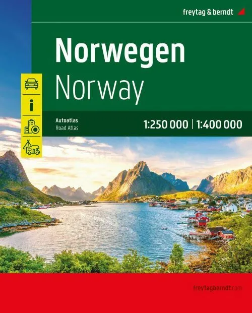 Billede af Norge - Norwegen - Norway Road Atlas
