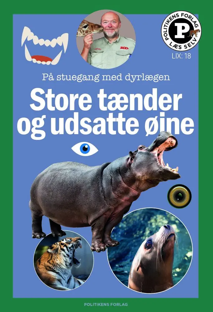 Billede af Store tænder og udsatte øjne - læs selv-serie