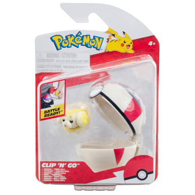 Pokémon Clip 'N Go FIDOUGH AND POKE BALL