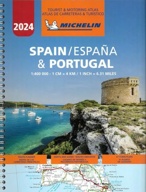 Billede af Spain & Portugal 2024, Michelin Tourist & Motoring Atlas