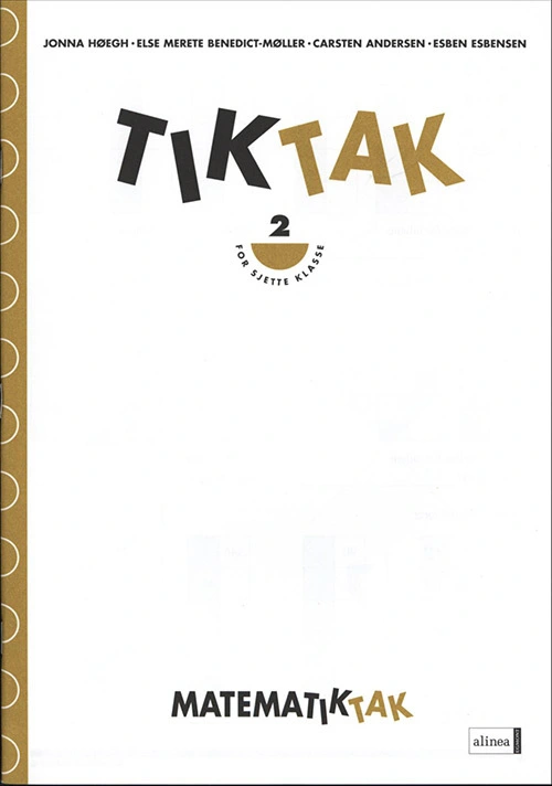Billede af Matematik-Tak 6.kl. Tik-Tak 2