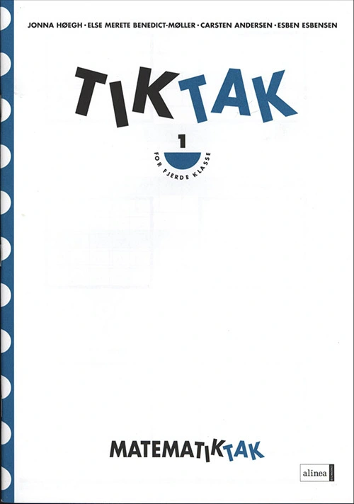 Billede af Matematik-Tak 4.kl. Tik-Tak 1