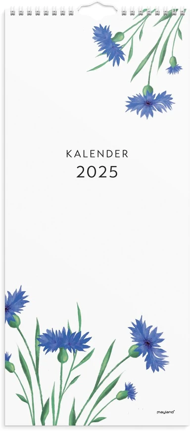 Vægkalender 2025 blomster