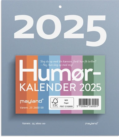 Afrivningskalender 2025 humør