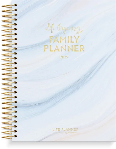 Life organizer 2025 family panner uge