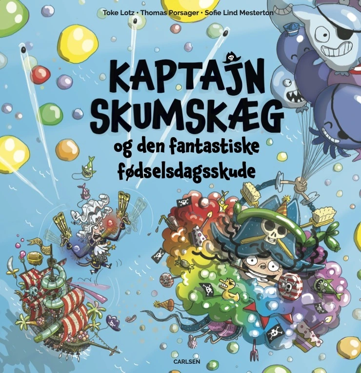 Billede af Kaptajn Skumskæg og den fantastiske fødselsdagsskude