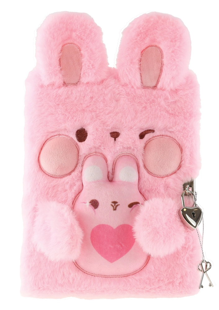 Tinka DAGBOG PLYS KANIN ROSA