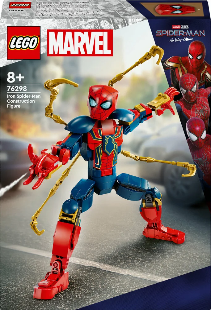 #3 - 76298 LEGO Super Heroes Marvel Byg selv-figur af Iron Spider-Man