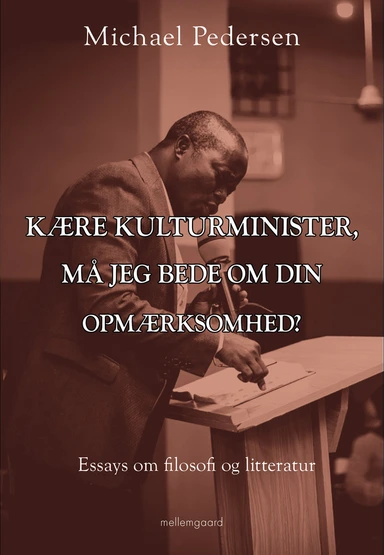 Kære kulturminister, må jeg bede om din opmærksomhed?