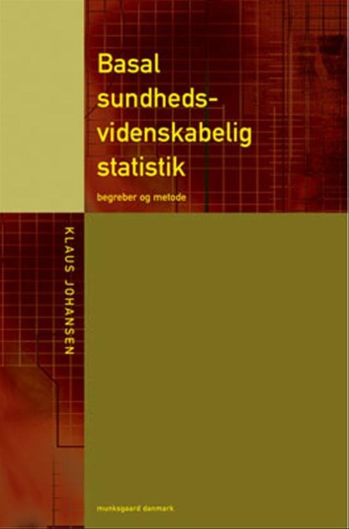 Billede af Basal sundhedsvidenskabelig statistik