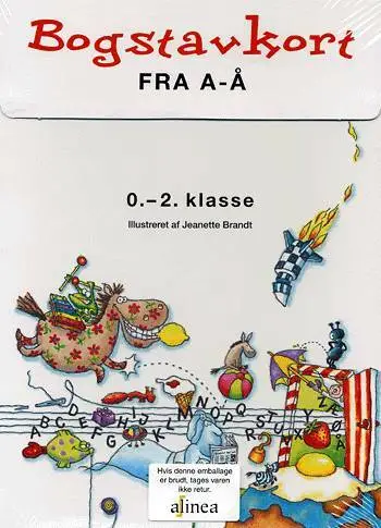 Billede af Bogstavkort fra A-Å