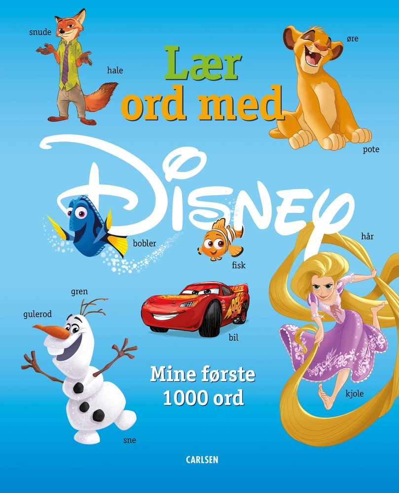 Billede af Lær ord med Disney