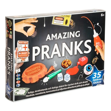 AMAZING PRANKS - SÆT MED 35 PRANKS