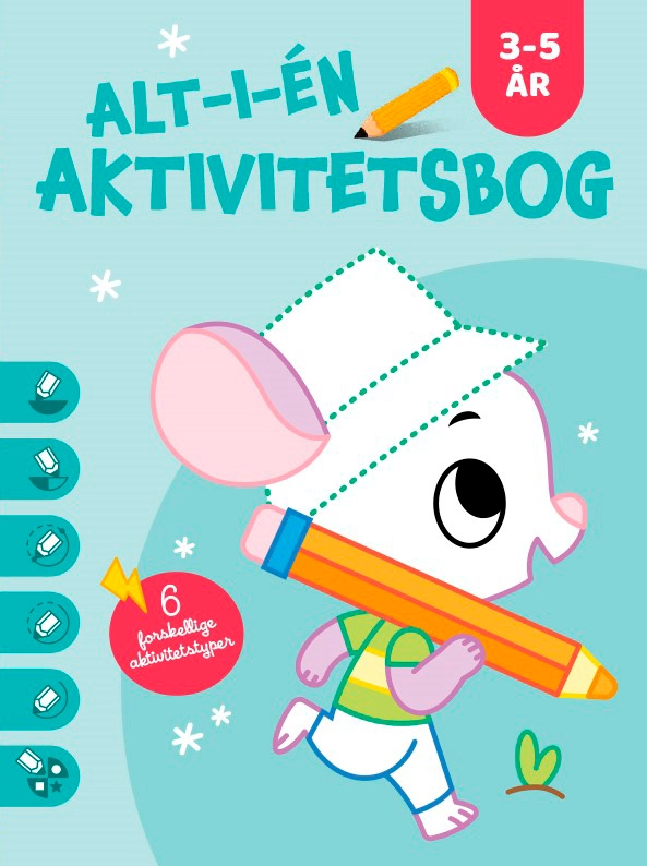 Billede af Alt i én Aktivitetsbog 3-5 år