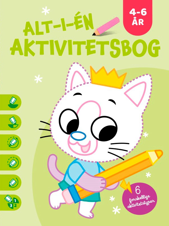 Billede af Alt i én Aktivitetsbog 4-6 år
