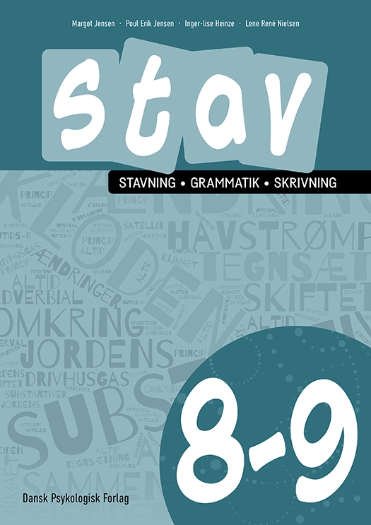 Billede af STAV 8-9 - Stavning, grammatik, skrivning 8.-9. klasse