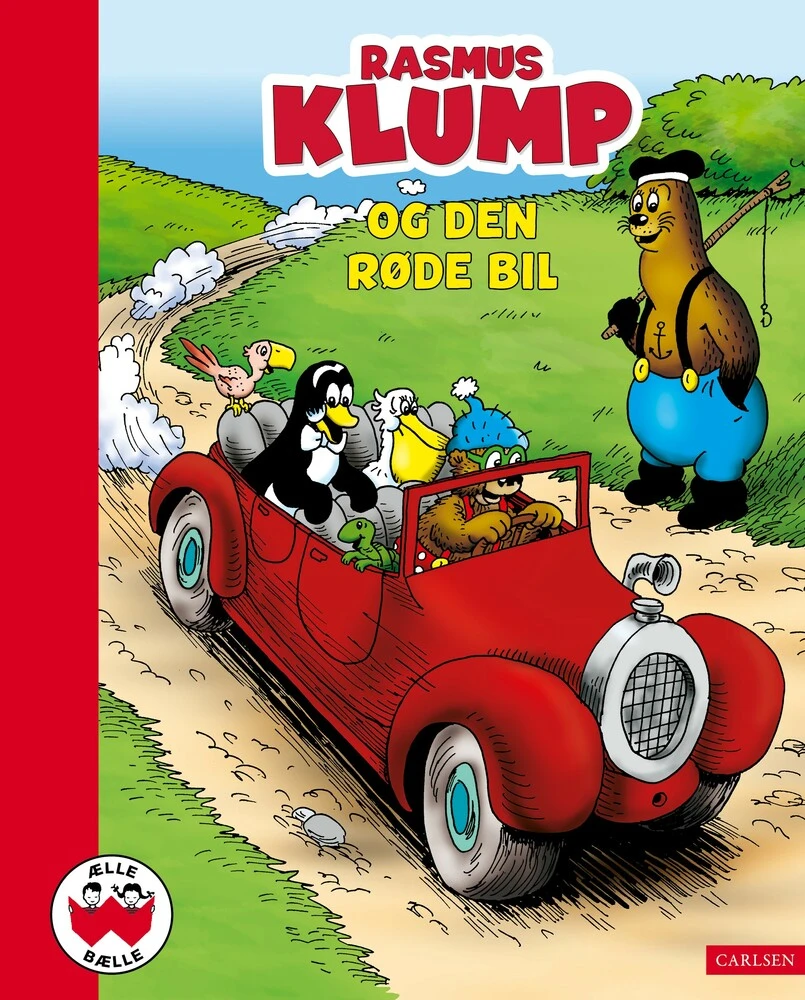 Billede af Rasmus Klump og den røde bil