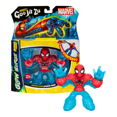 Goo Jit Zu Marvel Glow Surge Spiderman