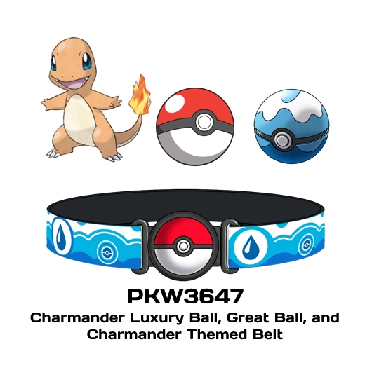 Pokemon Clip N Go Belt Set Charmander