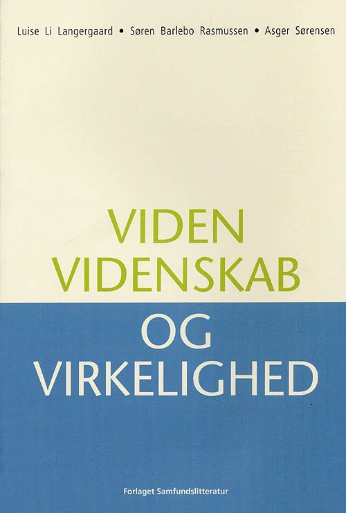 Billede af Viden, videnskab og virkelighed
