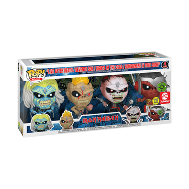 Funko! POP EXCLUSIVE 4-PAK Iron Maiden