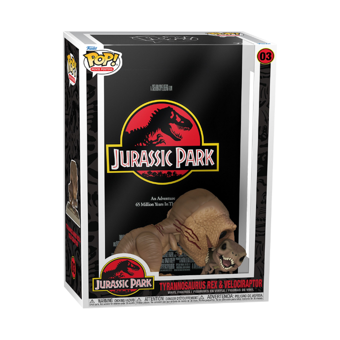 Billede af Funko! POP AND Movie Poster Jurassic Park