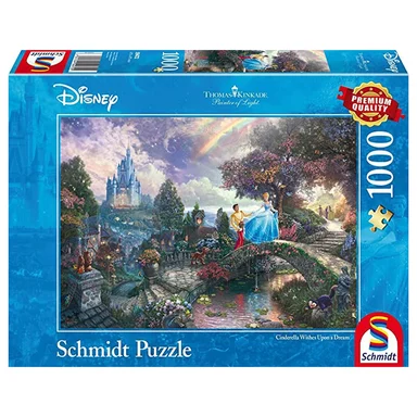 Puslespil Disney Cinderella 1000 brikker