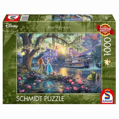 Puslespil Disney The Princess and the Frog 1000 brikker