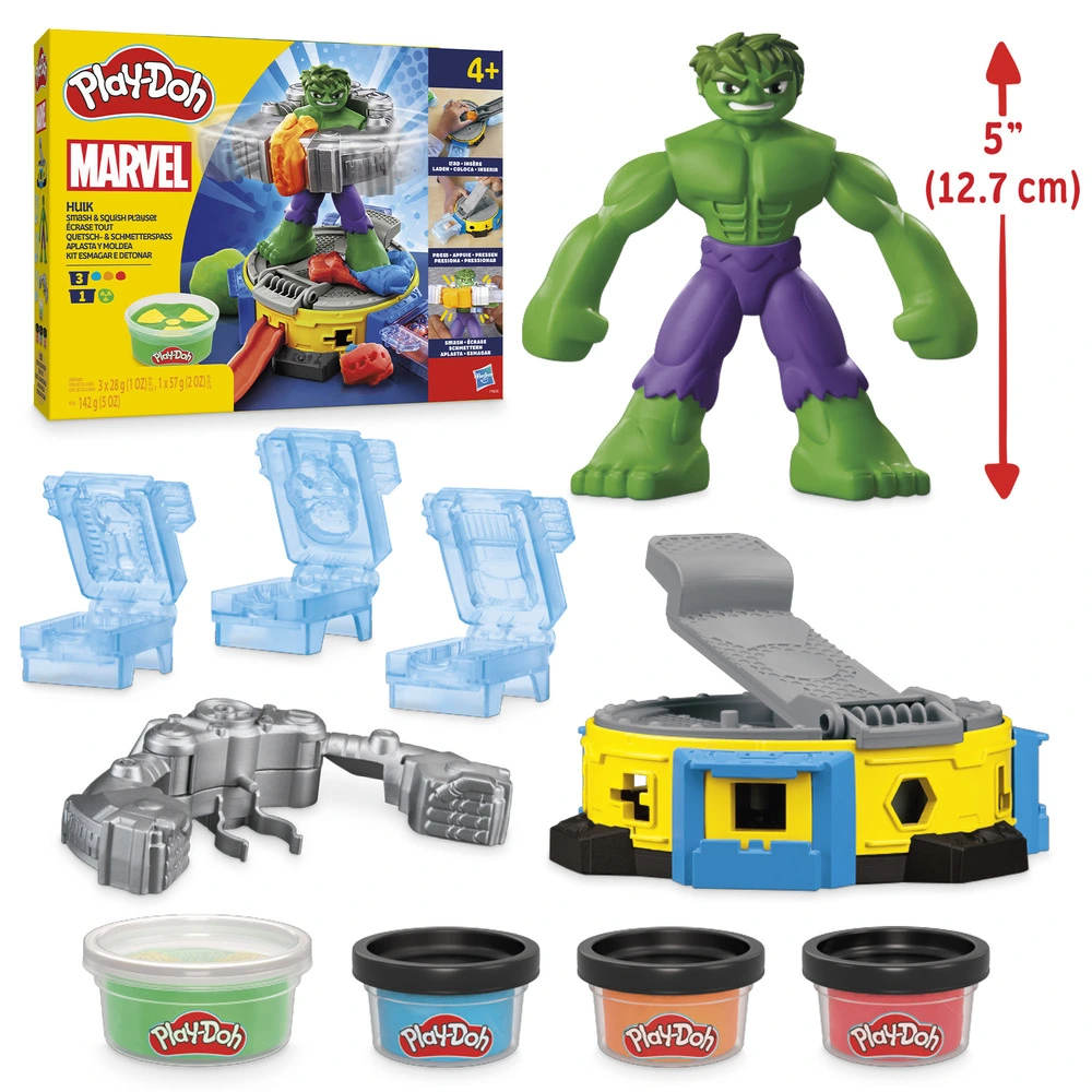 Play-Doh Marvel Hulk Smash & Squish Playset