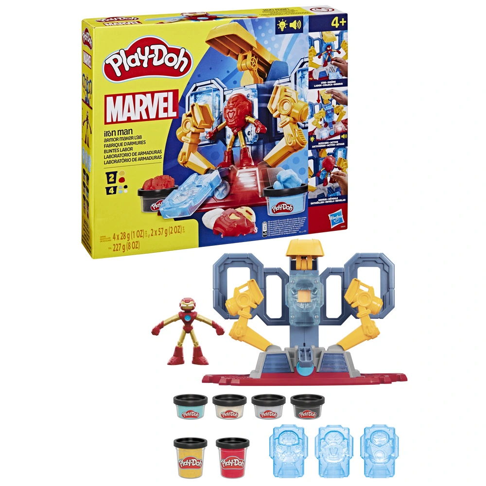 Play-Doh Marvel Iron Man Armor Maker Lab