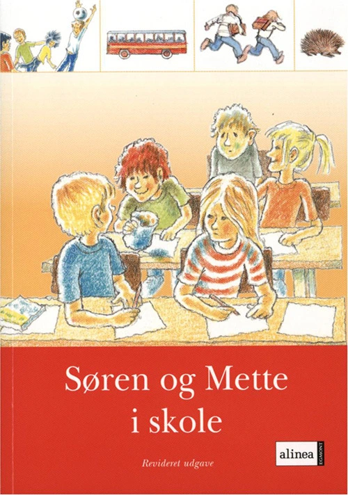 Billede af S og M-bøgerne, 1. Trin, Søren og Mette i skole, Ny udg.