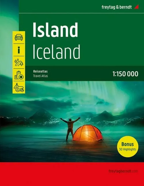 Billede af Island - Iceland Road & Leisure Atlas