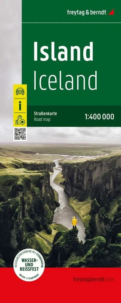 Billede af Iceland - Island Road Map