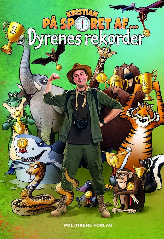 Billede af Kristian på sporet af dyrenes rekorder