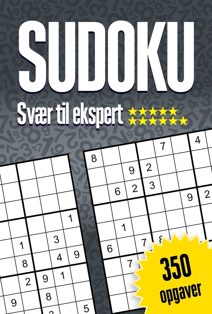 Billede af Sudoku - svær til ekspert