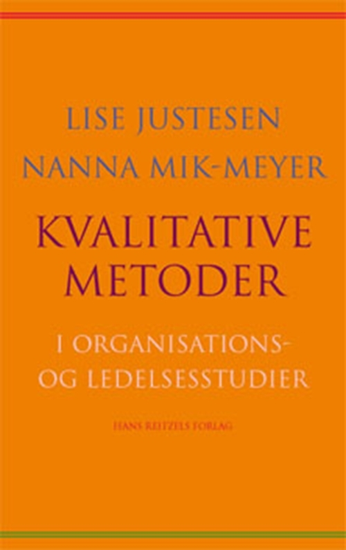 Billede af Kvalitative metoder i organisations- og ledelsesstudier