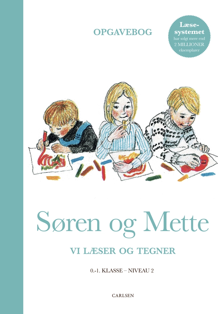 Billede af Søren og Mette: Vi læser og tegner (Opgavebog 2, 0-1. klasse)