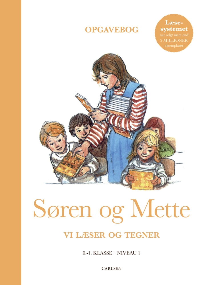Billede af Søren og Mette: Vi læser og tegner (Opgavebog 1, 0.-1. klasse)